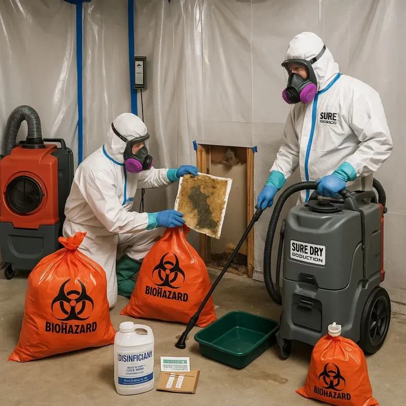 Contaminated Water Handling Protocols process in New Port Richey, FL