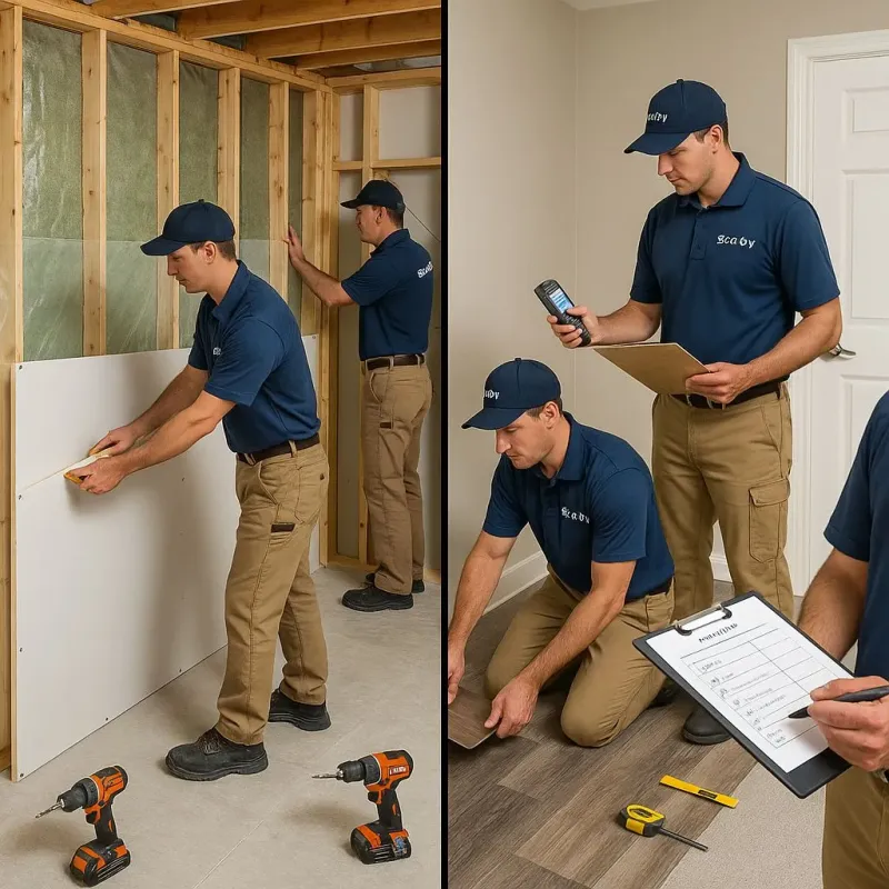 Repairs and Reconstruction process in New Port Richey, FL
