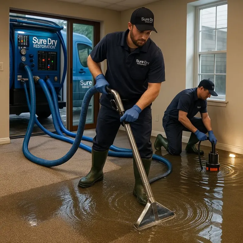 Water Extraction and Removal process in New Port Richey, FL